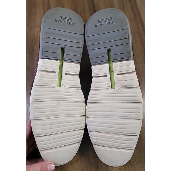 Cole Haan Grand.OS Burgundy Leather Oxfords Size 10M – GUC - Picture 7 of 8